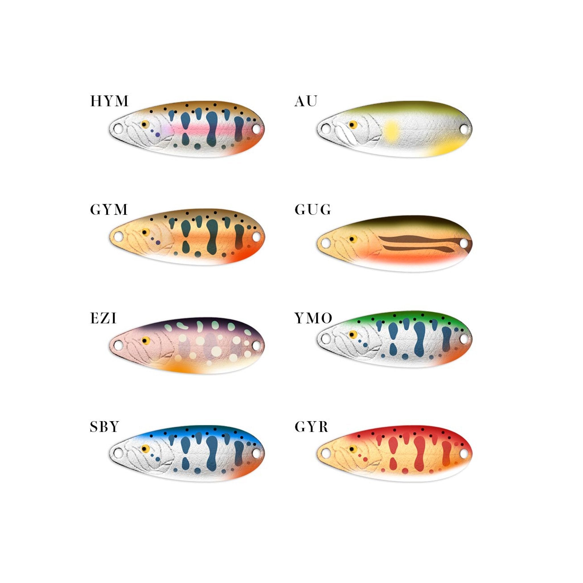 Emishi Spoon 37 3.5g Color "SBY" - The Borrowed Lure