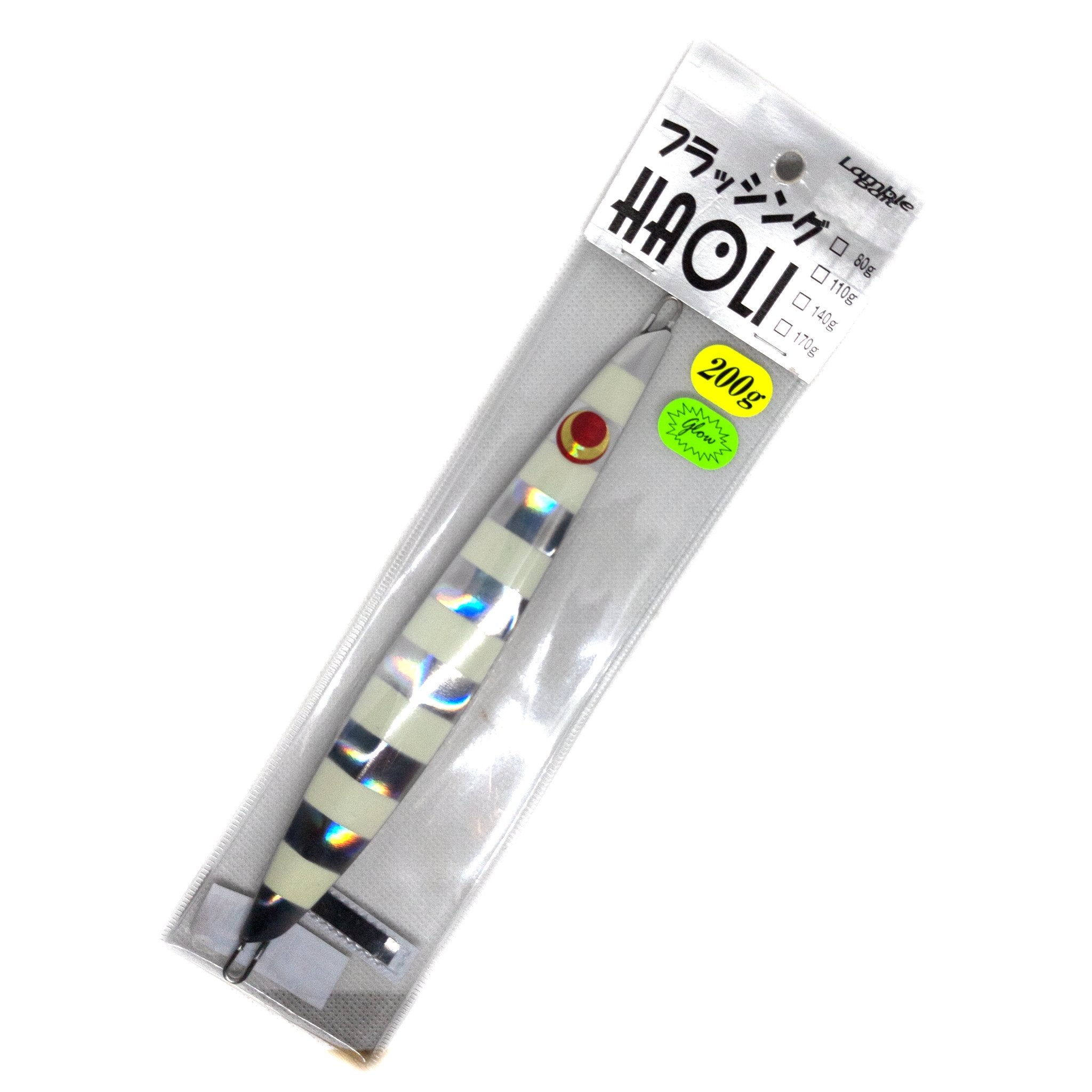 Flushing Haoli Jig 200g Color "Silver Zebra" - The Borrowed Lure