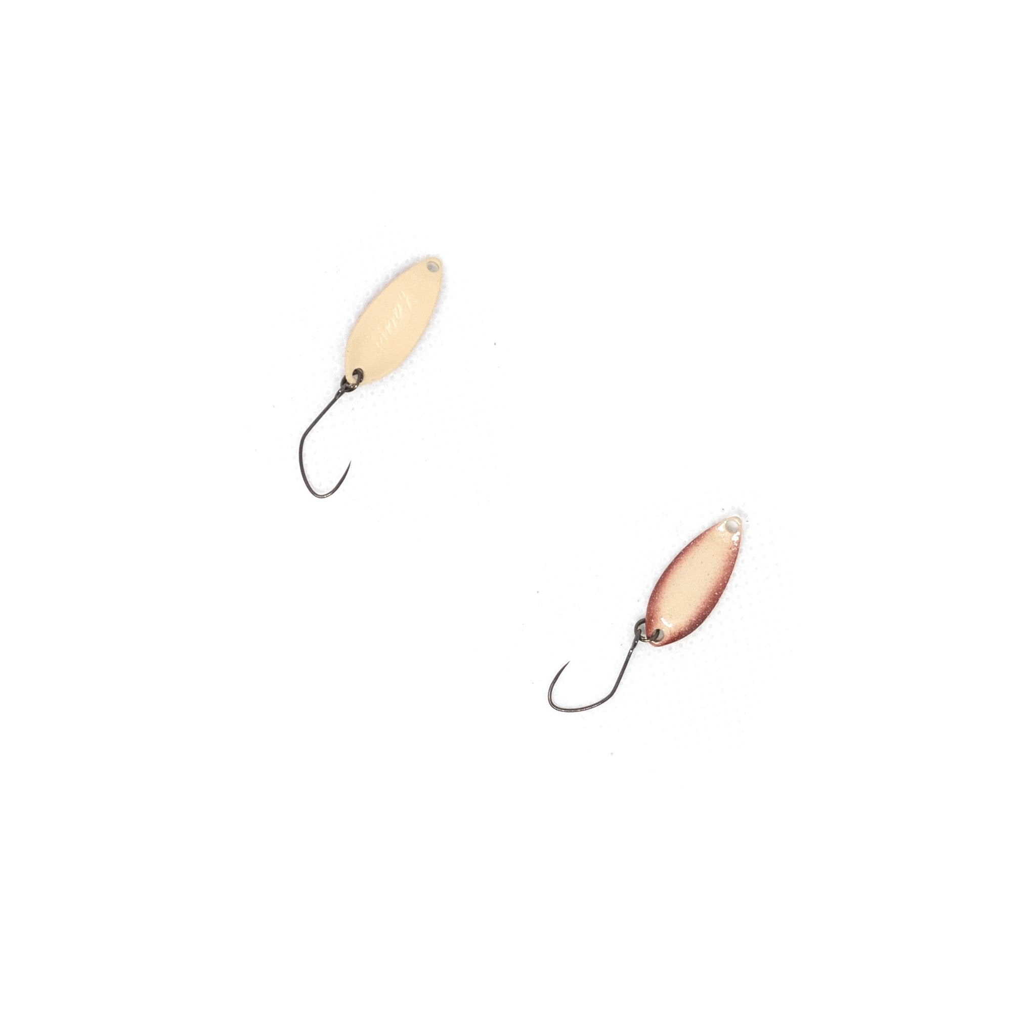 Forest Factor 0.9g Trout Spoon Color #10 "Choco Pie" - The Borrowed Lure
