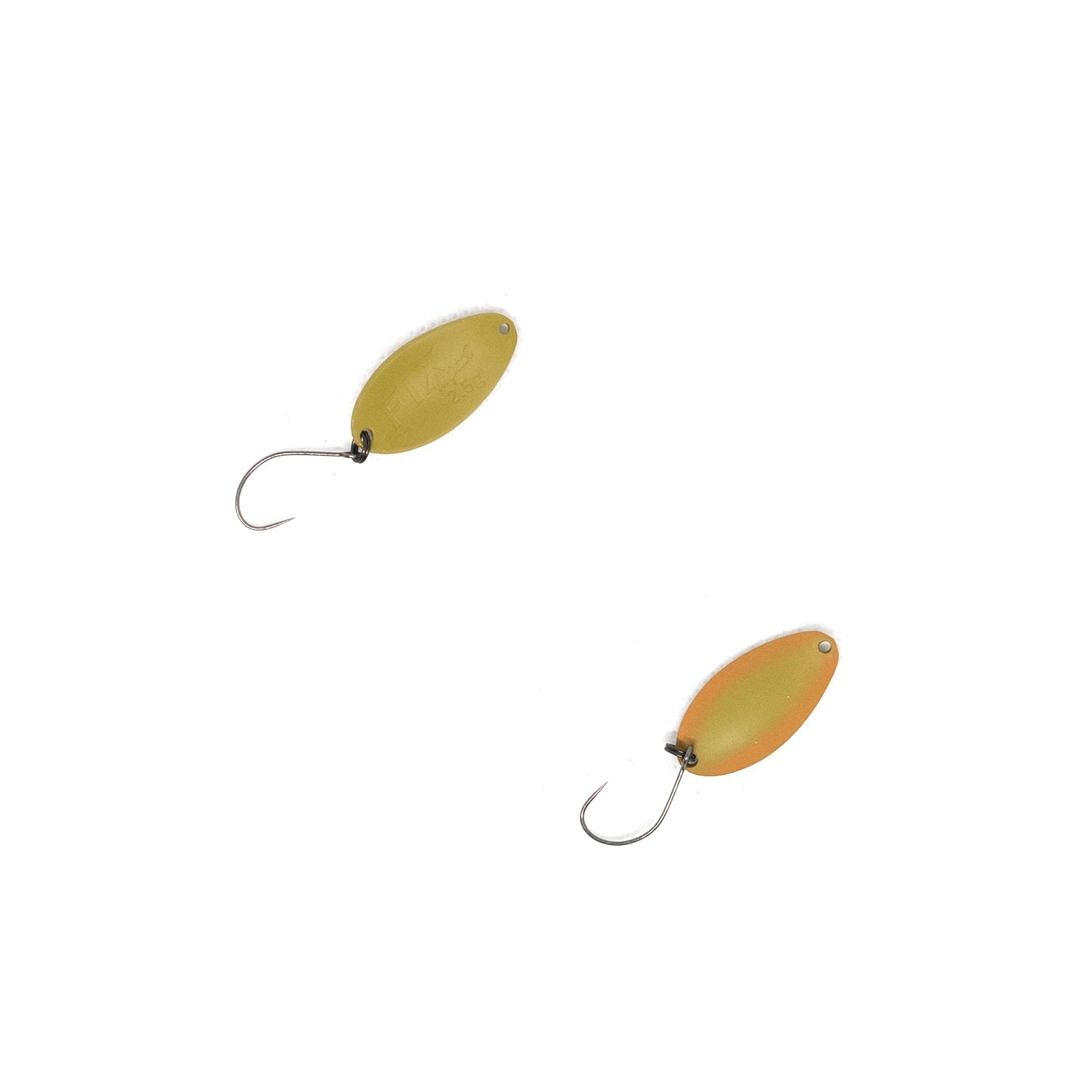 Forest Fix Impact 2.5g Trout Spoon Color #14 "Karasumi" - The Borrowed Lure