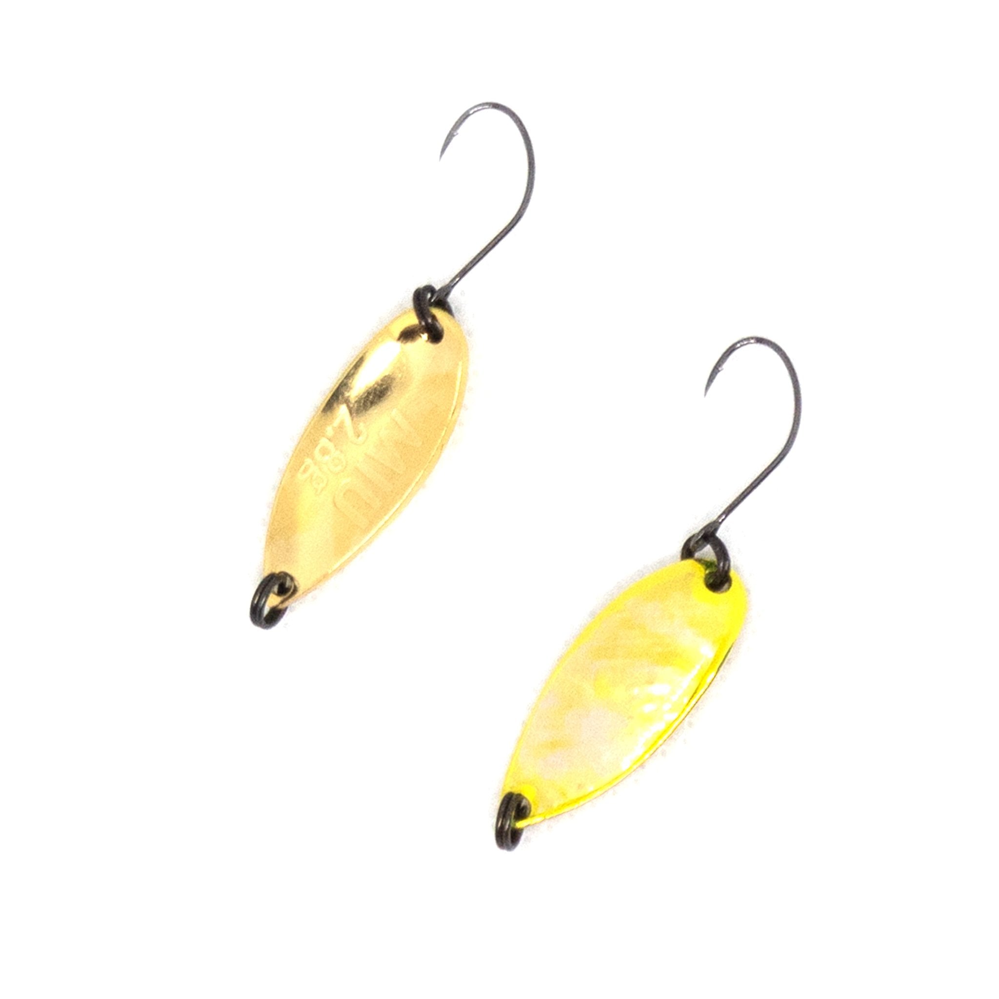 Forest MIU 2.8g Trout Spoon Native Abalone Color #06 - The Borrowed Lure