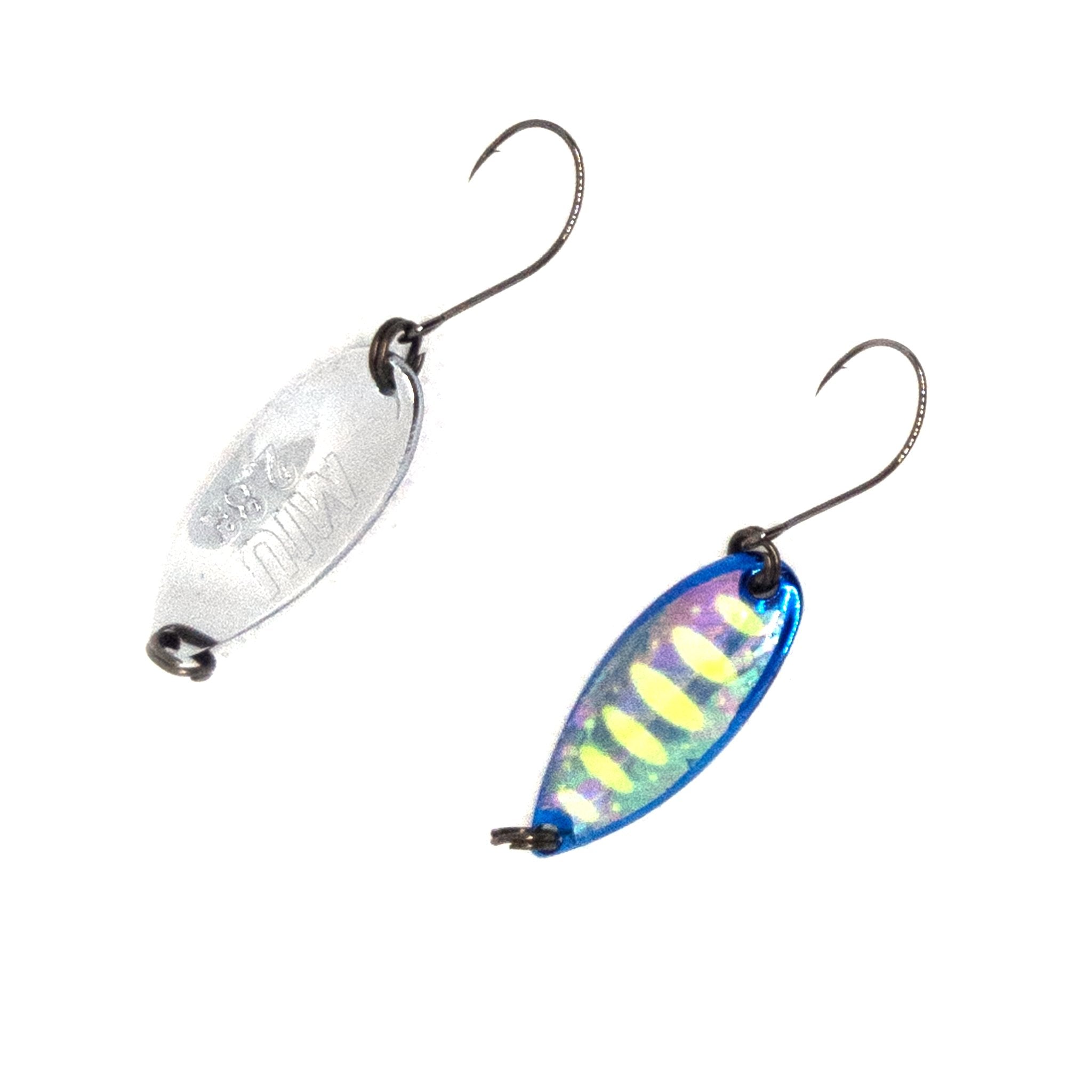 Forest MIU 2.8g Trout Spoon Native Abalone Color #08 - The Borrowed Lure