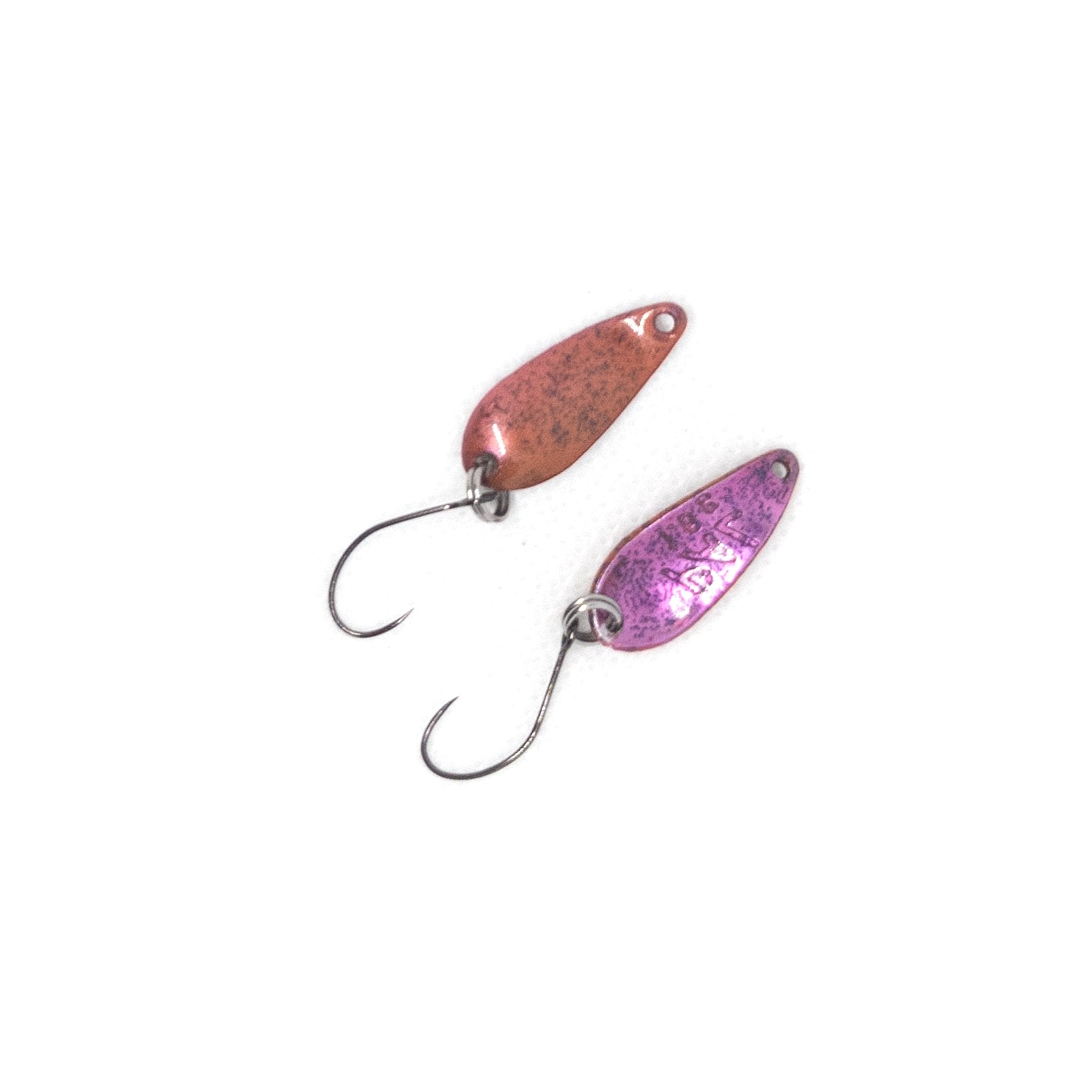 Kōsoku Trout Spoon 1.6g COLOR 06 "Razzmatazz" - The Borrowed Lure