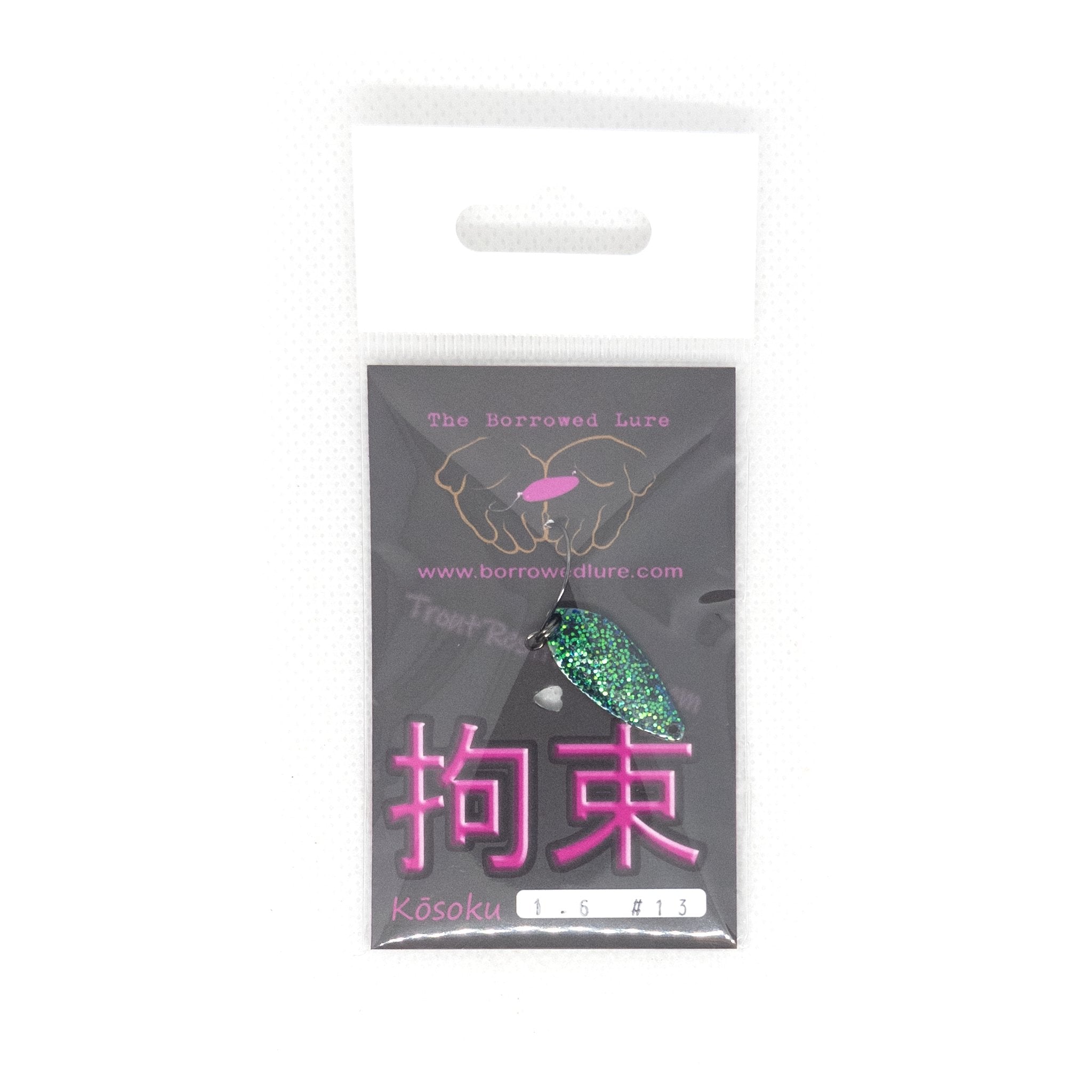 Kōsoku Trout Spoon 1.6g COLOR 13 "Dragon Scale" - The Borrowed Lure