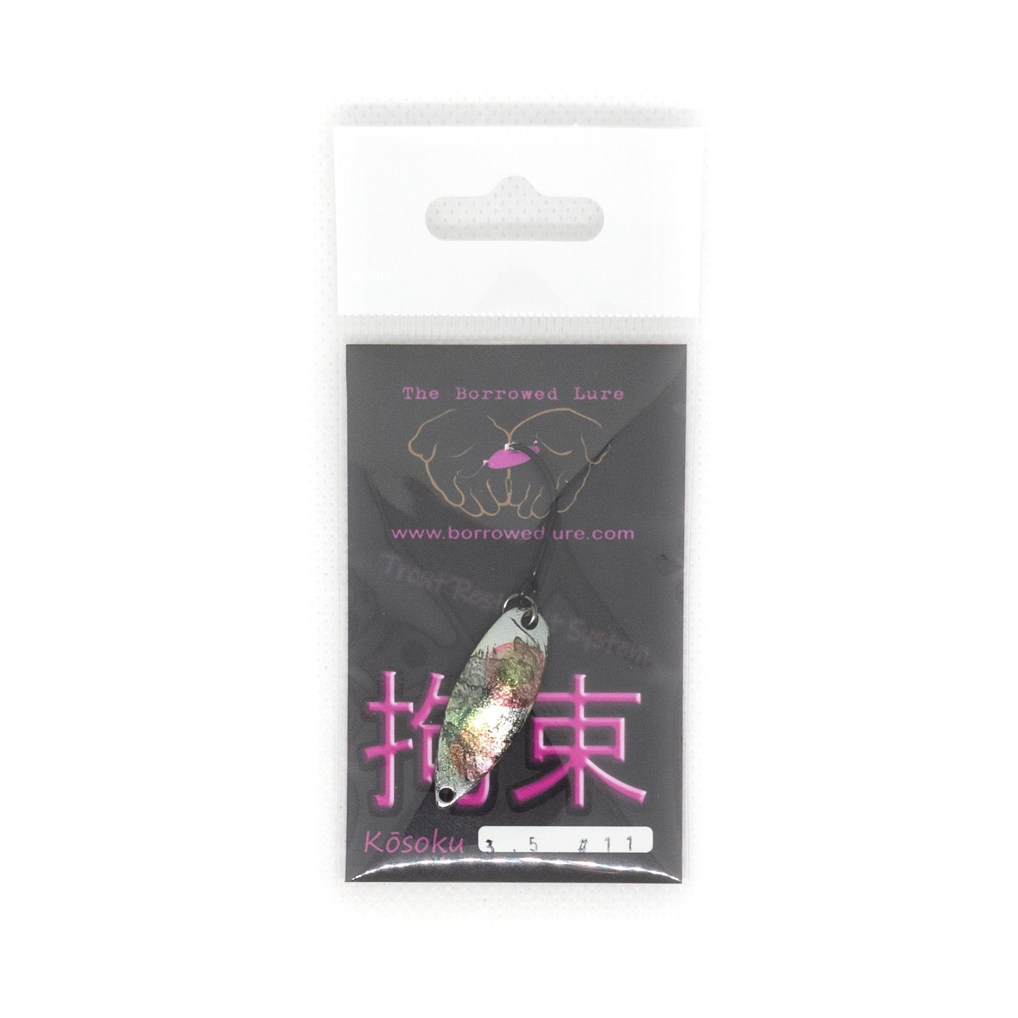 Kōsoku Trout Spoon 3.5g COLOR 11 "Lambsbread" - The Borrowed Lure