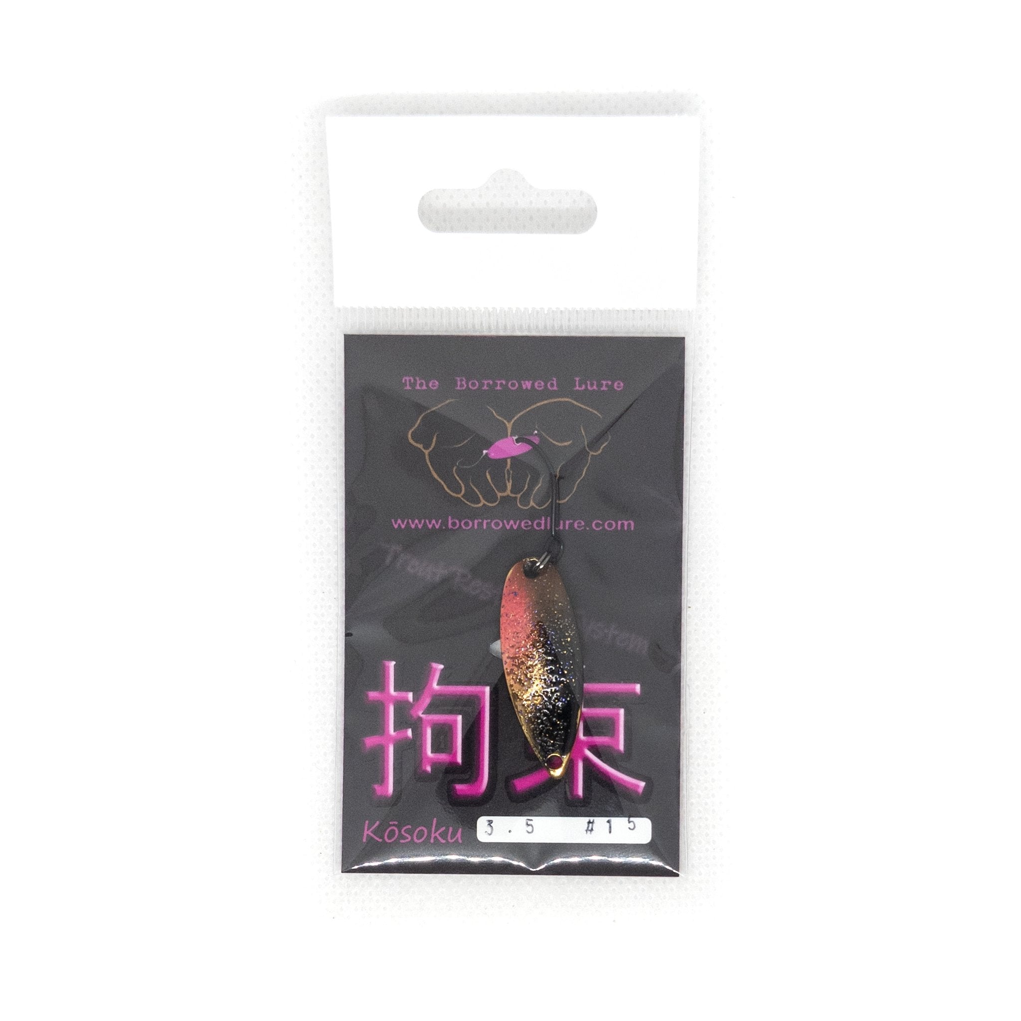 Kōsoku Trout Spoon 3.5g COLOR 15 "Tax Man" - The Borrowed Lure