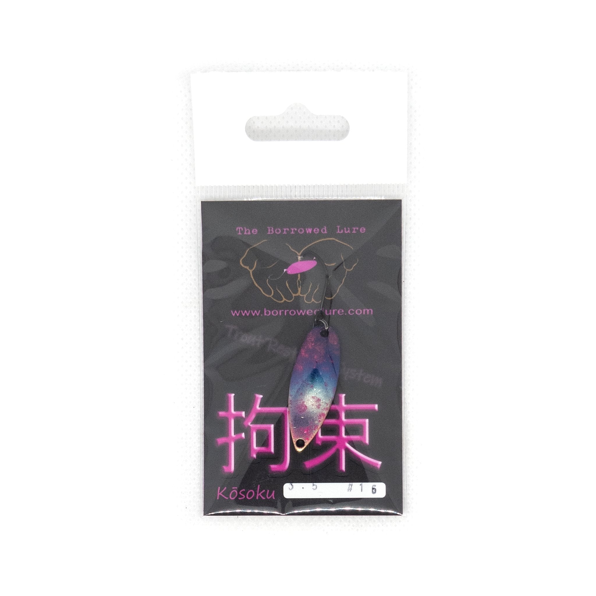 Kōsoku Trout Spoon 3.5g COLOR 16 "Blue Wren" - The Borrowed Lure