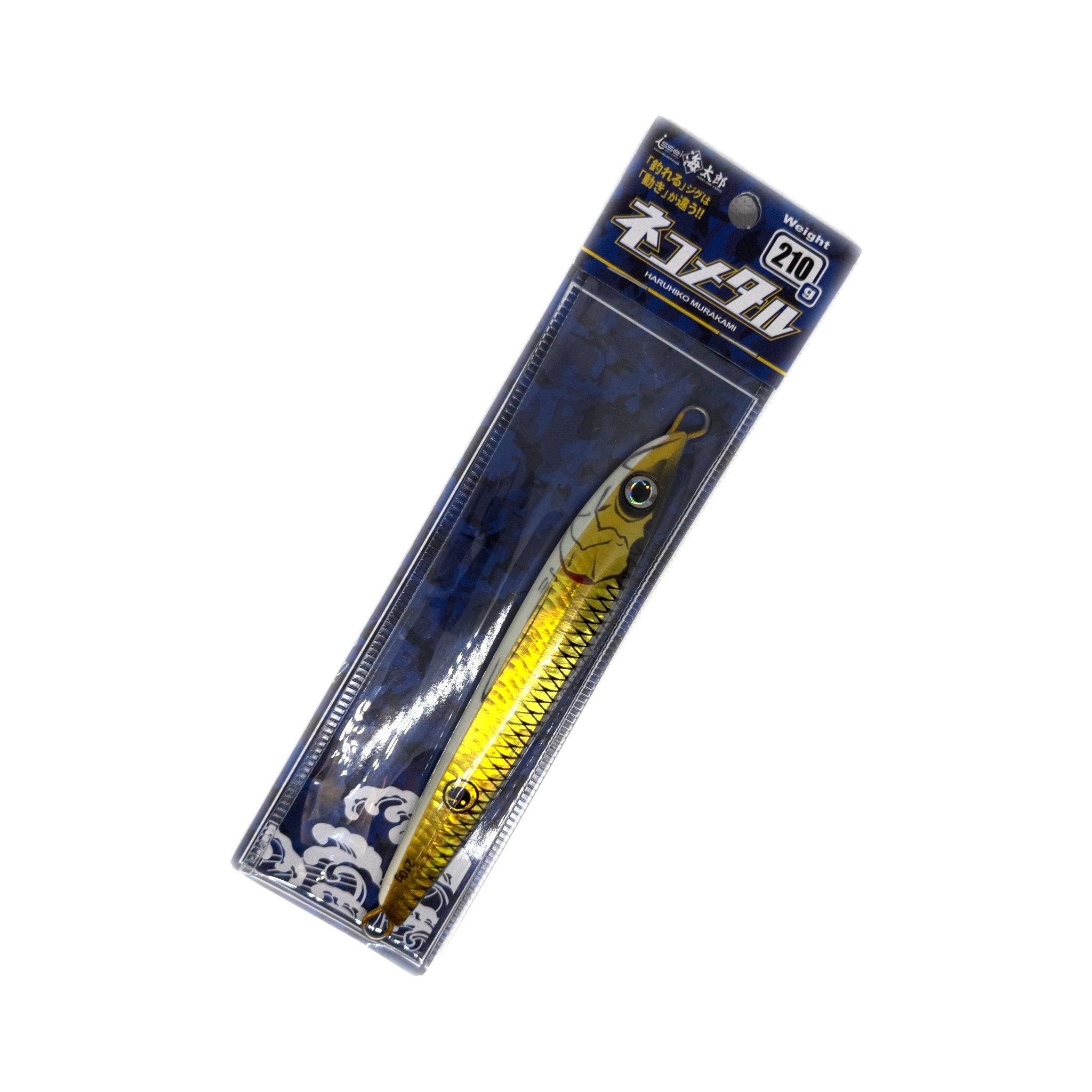 Nekometal Jig 210g Color "Gold and Silver Glow" - The Borrowed Lure
