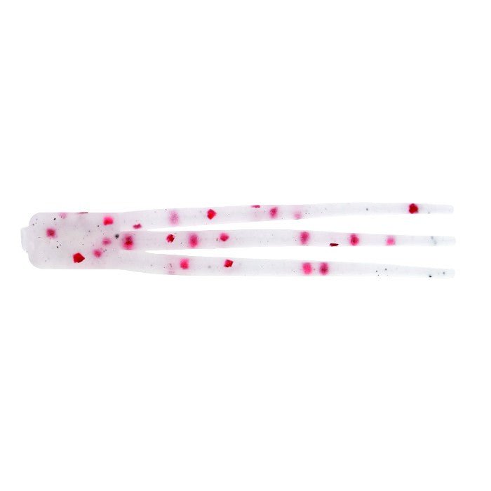 Nikko Micro Strips 1.8 Color C02 "UV Red Glitter" - The Borrowed Lure