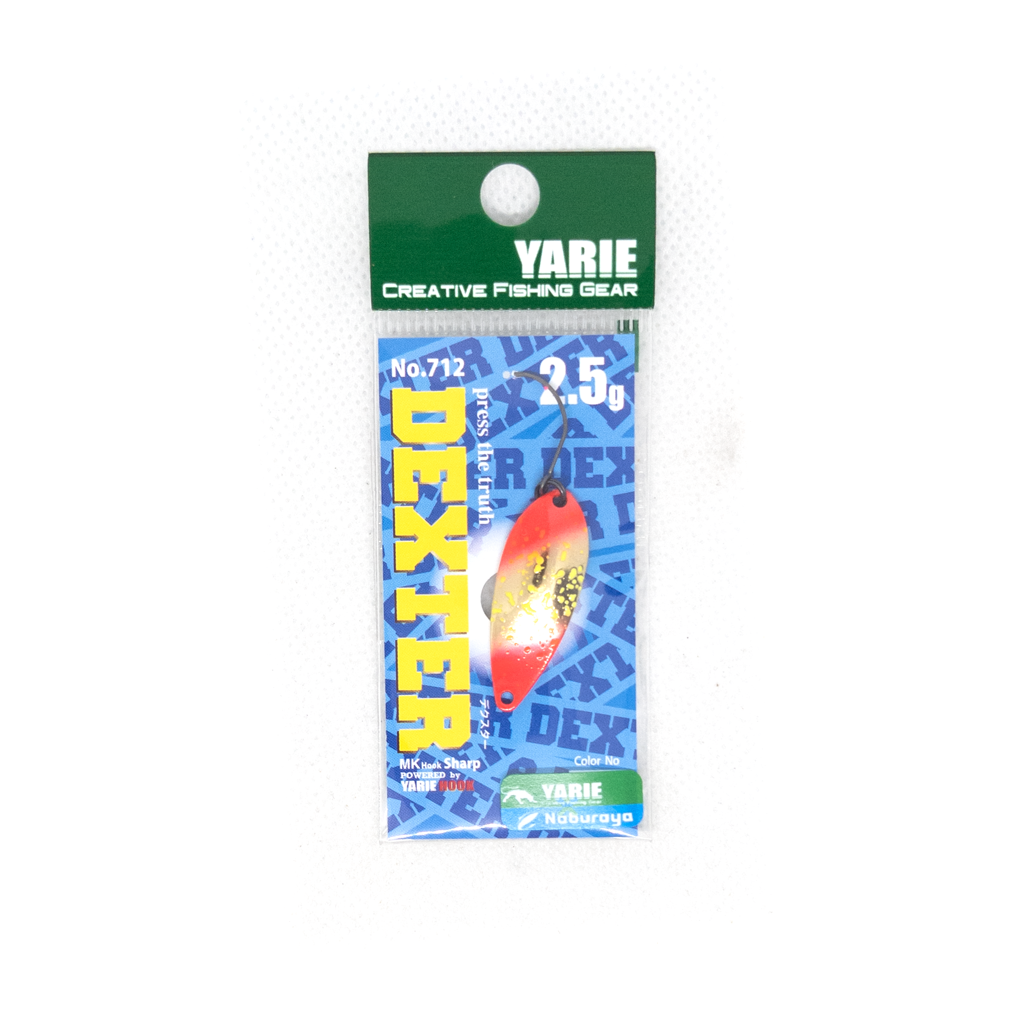 YARIE Dexter Trout Spoon 2.5g (Naburaya x Yarie) Color Split Red [LI –  The Borrowed Lure