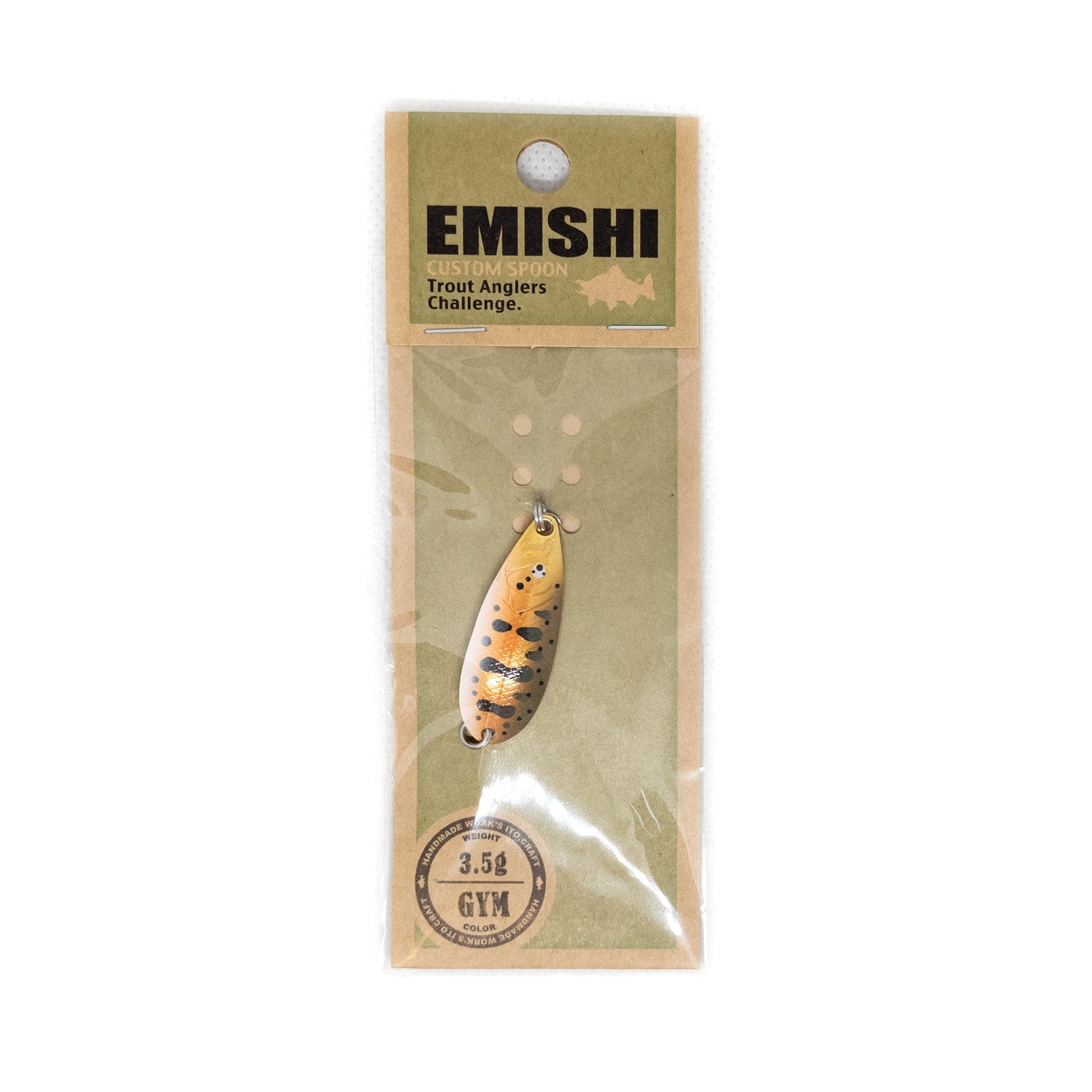 Emishi Spoon 37 3.5g Color "GYM" - The Borrowed Lure