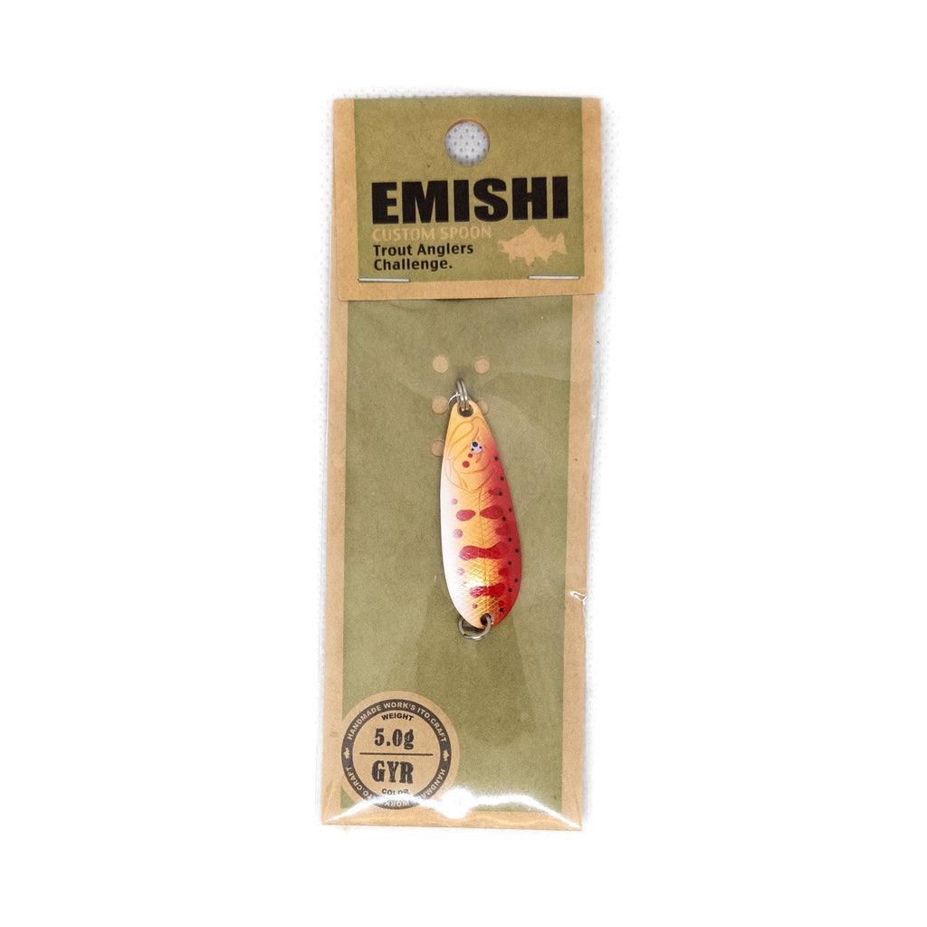 Emishi Spoon 41 5g Color "GYR" - The Borrowed Lure