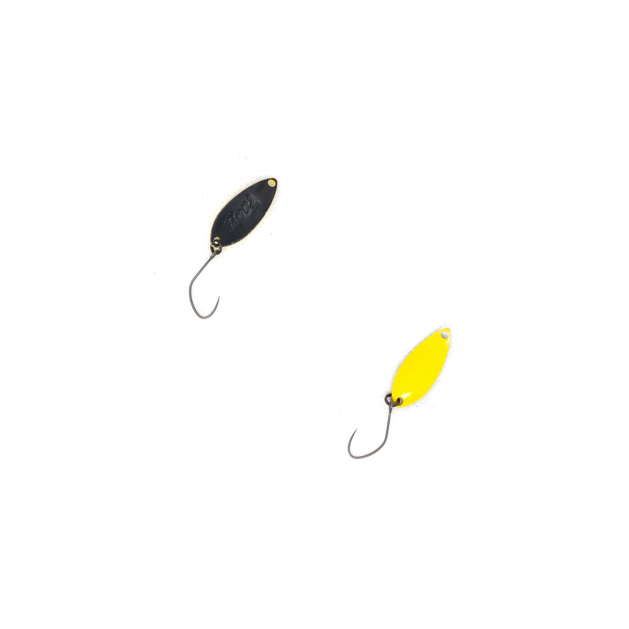 Forest Factor 0.9g Trout Spoon Color #08 "Second Yellow" - The Borrowed Lure