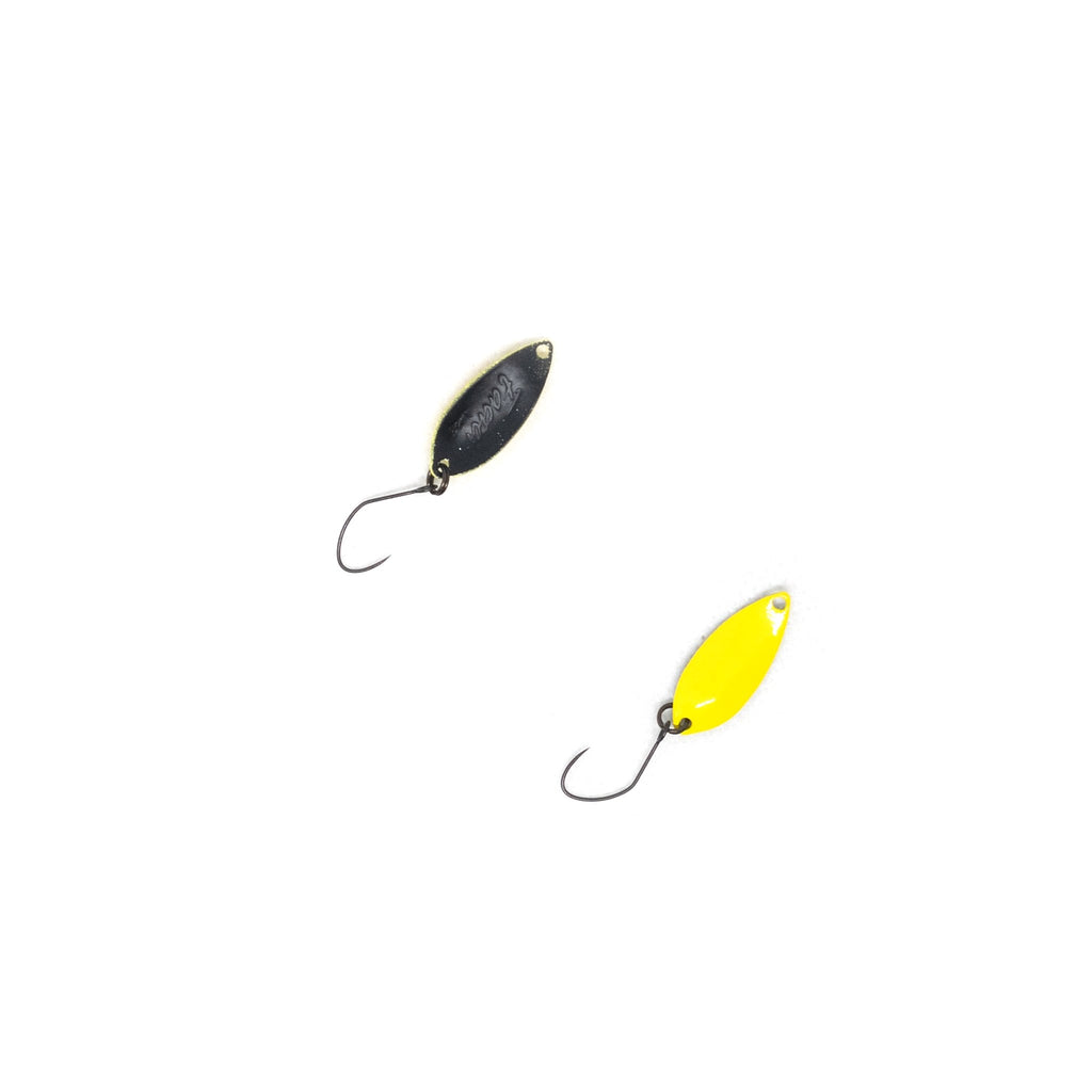 Forest Factor 1.2g Trout Spoon Color #08 "Second Yellow" - The Borrowed Lure