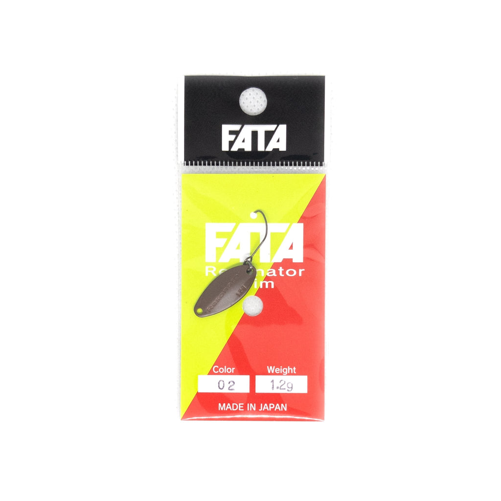 Gosen FATA Resonator sp Slim 1.2g Trout Spoon Color "#02" - The Borrowed Lure