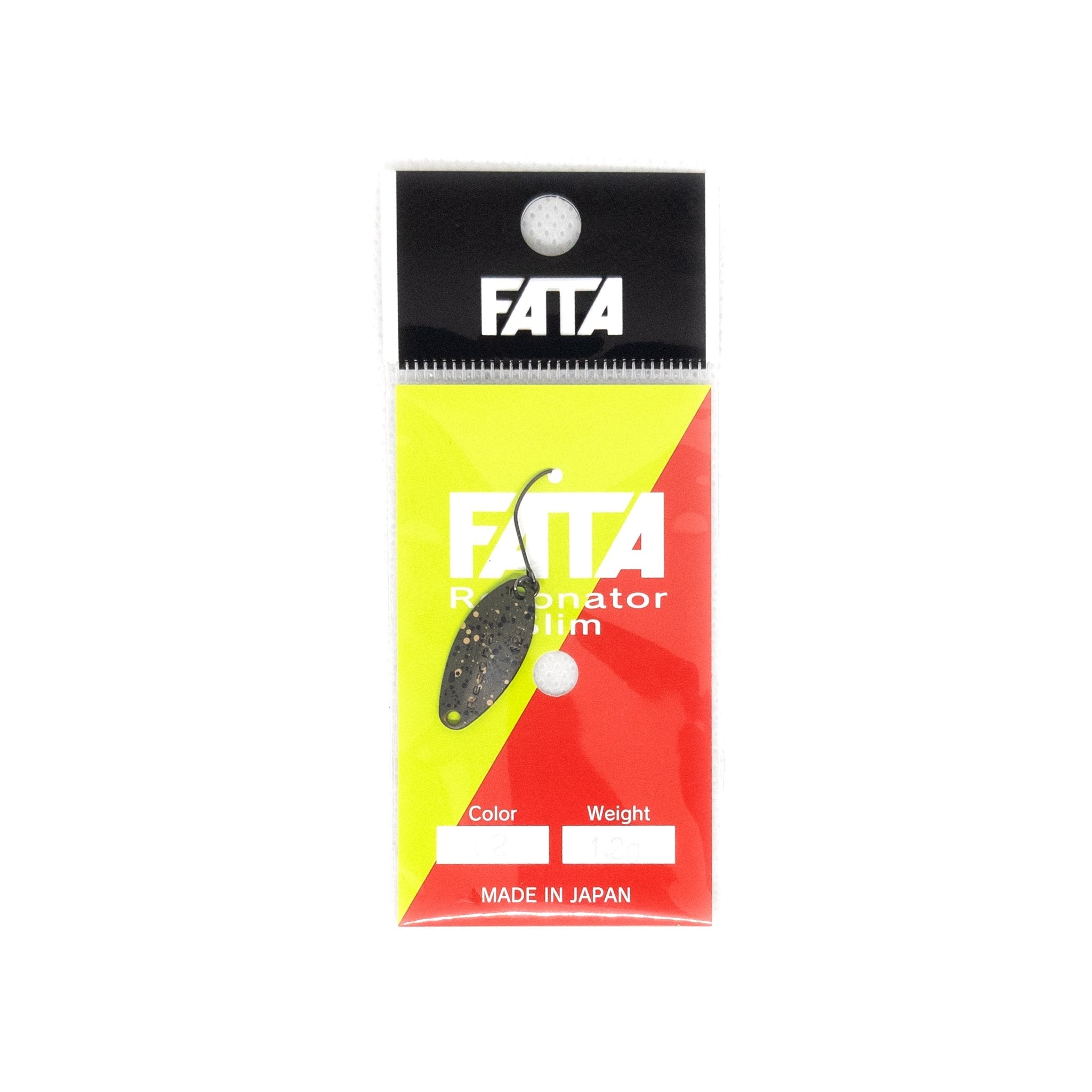 Gosen FATA Resonator sp Slim 1.2g Trout Spoon Color "#12" - The Borrowed Lure
