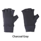 Little Presents 5 Fingerless Fishing Gloves (Charcoal Grey) - The Borrowed Lure