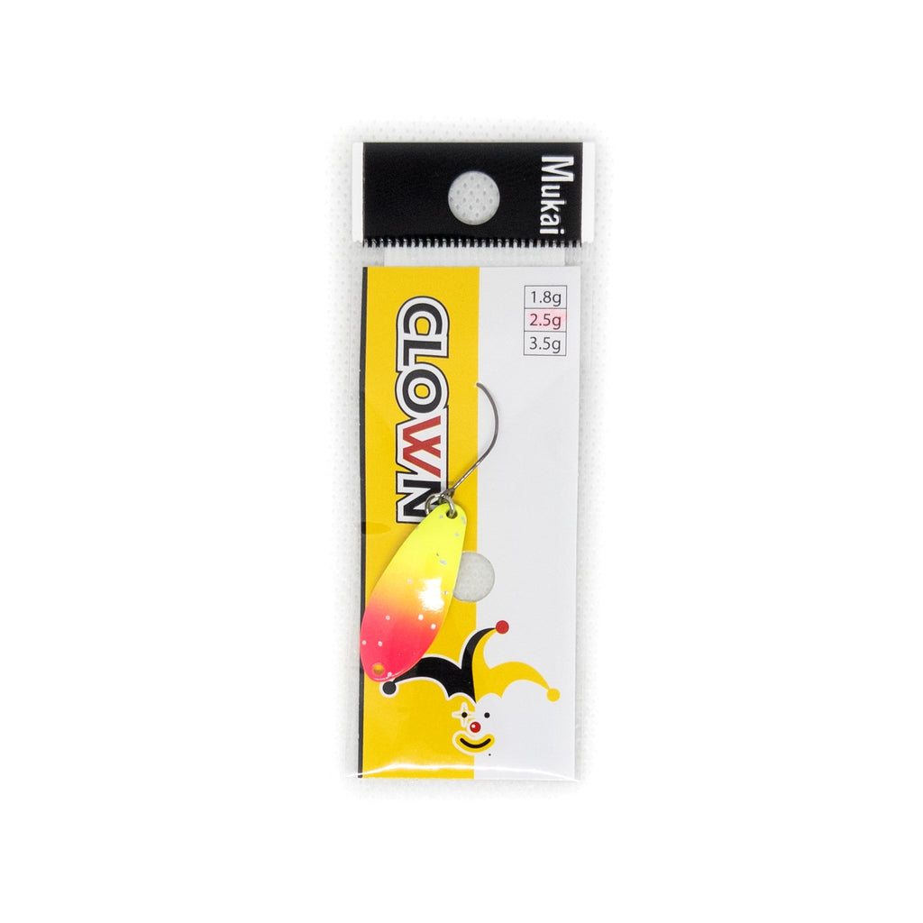 Mukai CLOWN Spoon 2.5g Color "Chicka Chicka" - The Borrowed Lure